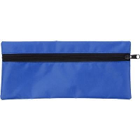 Pencil Case With Zip In Cobalt Blue