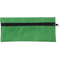Pencil Case With Zip In Green