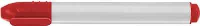 Permanent Marker Pro In White With Red Trim