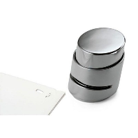 Philippi Push Executive Desk Stapler In Silver Finish