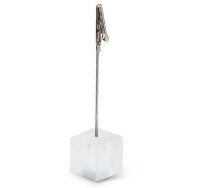 Photo Or Memo Holder Clip In Translucent White