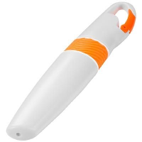 Picasso Carabiner Highlighter In White Solid-Orange