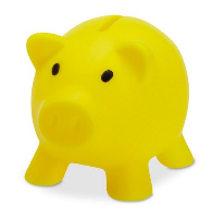 Piggy Bank In Yellow