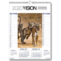 Planet Nature Wall Calendar