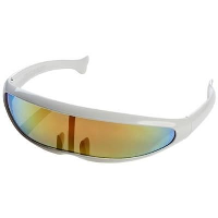 Planga Sunglasses In White Solid