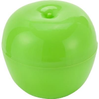 Plastic Apple Box In Pale Green