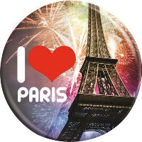 Plastic Badge In Clear Transparent