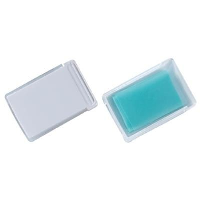 Plastic Case With 24 Fresh Mints Leafs