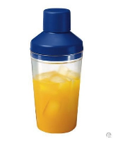 Plastic Cocktail Shaker With Sieve & Leak Safe Closing Lid