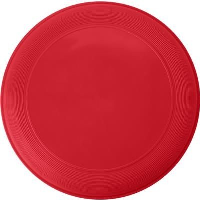 Plastic Frisbee In Red