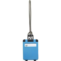 Plastic Luggage Tag In Blue
