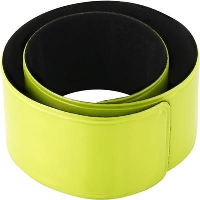 Plastic Neon Snap Arm Band In Yellow
