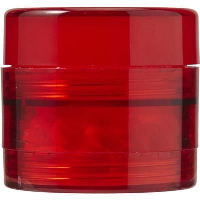 Plastic Screw Lid Mints Pot In Red