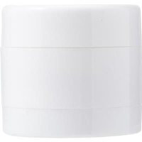 Plastic Screw Lid Mints Pot In White