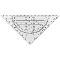 Plastic Set Square