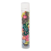 Plastic Tube With 17G Of Sugar Coated Chocolate Sweets