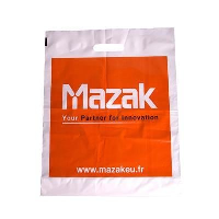 Polythene Plastic Carrier Bag In White