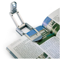 Pop Up Book Reading Lamp In Silver