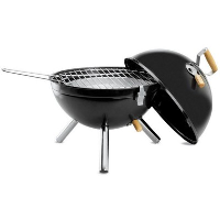 Portable Barbecue Grill In Black