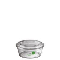 Portion Pot & Lid In Clear Transparent