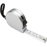 Professional Tape Measure In Matt Silver Case