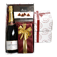 Prosecco, Chocolates & Truffles Gift Box