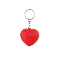 Pu Heart Shape Keyring