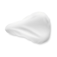 Pvc Bicycle Saddle Cover In White