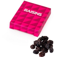 Raisins In Printed Box: Minimum Quantity: 100