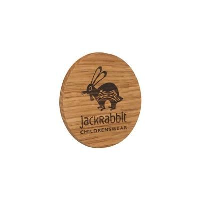 Real Wood Promotional Badge Printed