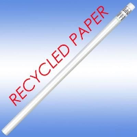 Recycled Paper Pencil In White