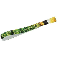 Recycled Pet Dye Sublimated Event Wrist Band
