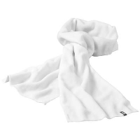 Redwood Scarf In White Solid