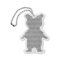 Reflective Acrylic Keyring Chain