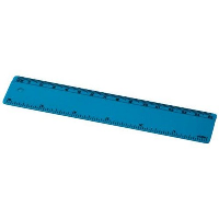 Renzo 15 Cm Plastic Ruler In Aqua