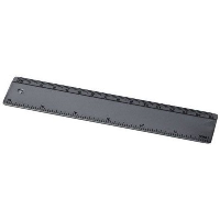 Renzo 15 Cm Plastic Ruler In Silver