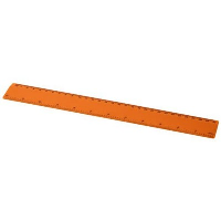 Renzo 30 Cm Plastic Ruler In Orange
