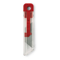 Retractable Safety Cutter Knife In Red