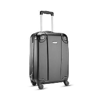 Retro Abs Cabin Luggage In Black