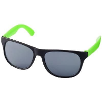 Retro Sunglasses In Neon Fluorescent Green