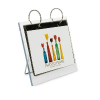Rotator Photo Frame In Clear Transparent