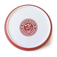 Round Disc Coaster In Red