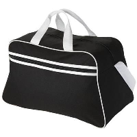 San Jose Sports Bag In Black Solid