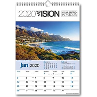 Scenic World Memo Wall Calendar