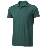 Seller Short Sleeve Polo In Forest Green