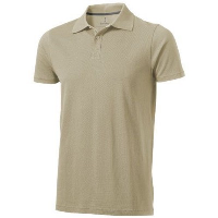 Seller Short Sleeve Polo In Khaki