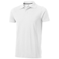 Seller Short Sleeve Polo In White Solid
