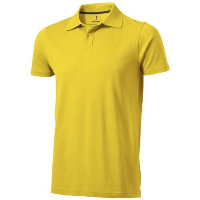 Seller Short Sleeve Polo In Yellow