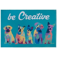 Sentry Sublimation Door Mat With Custom Graphic Polyester & Rubber