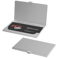 Shanghai Business Card Holder In Silver